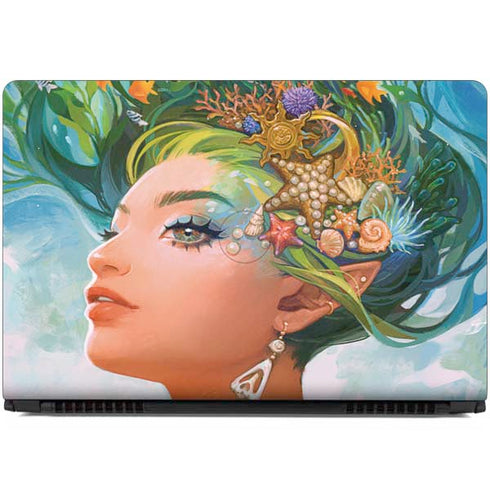 Mermaid with Sea Stars in Her Hair by Ivy Dolamore Dell Inspiron Skin